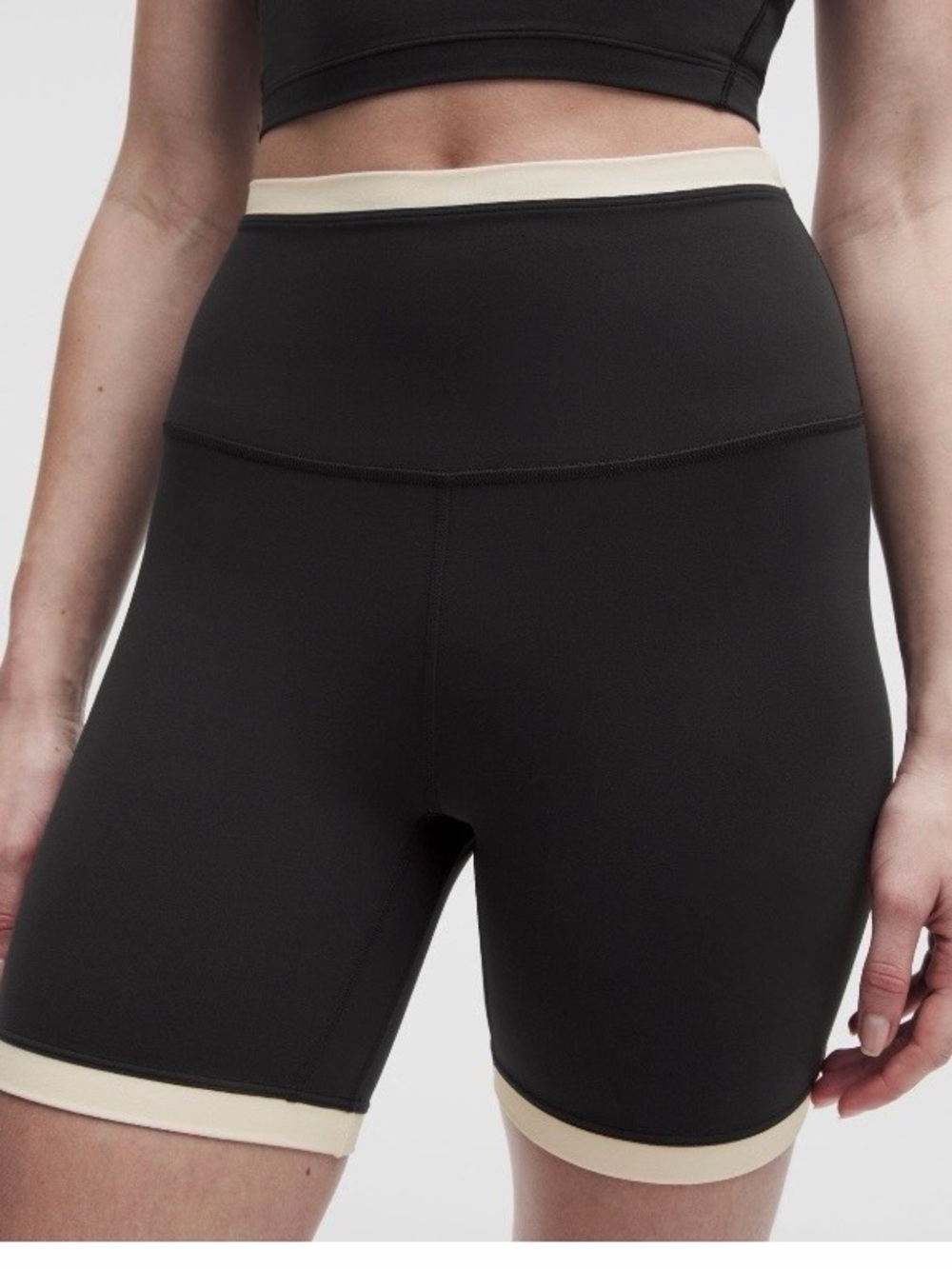Lululemon Align Super-High-Rise Short 6” Trim